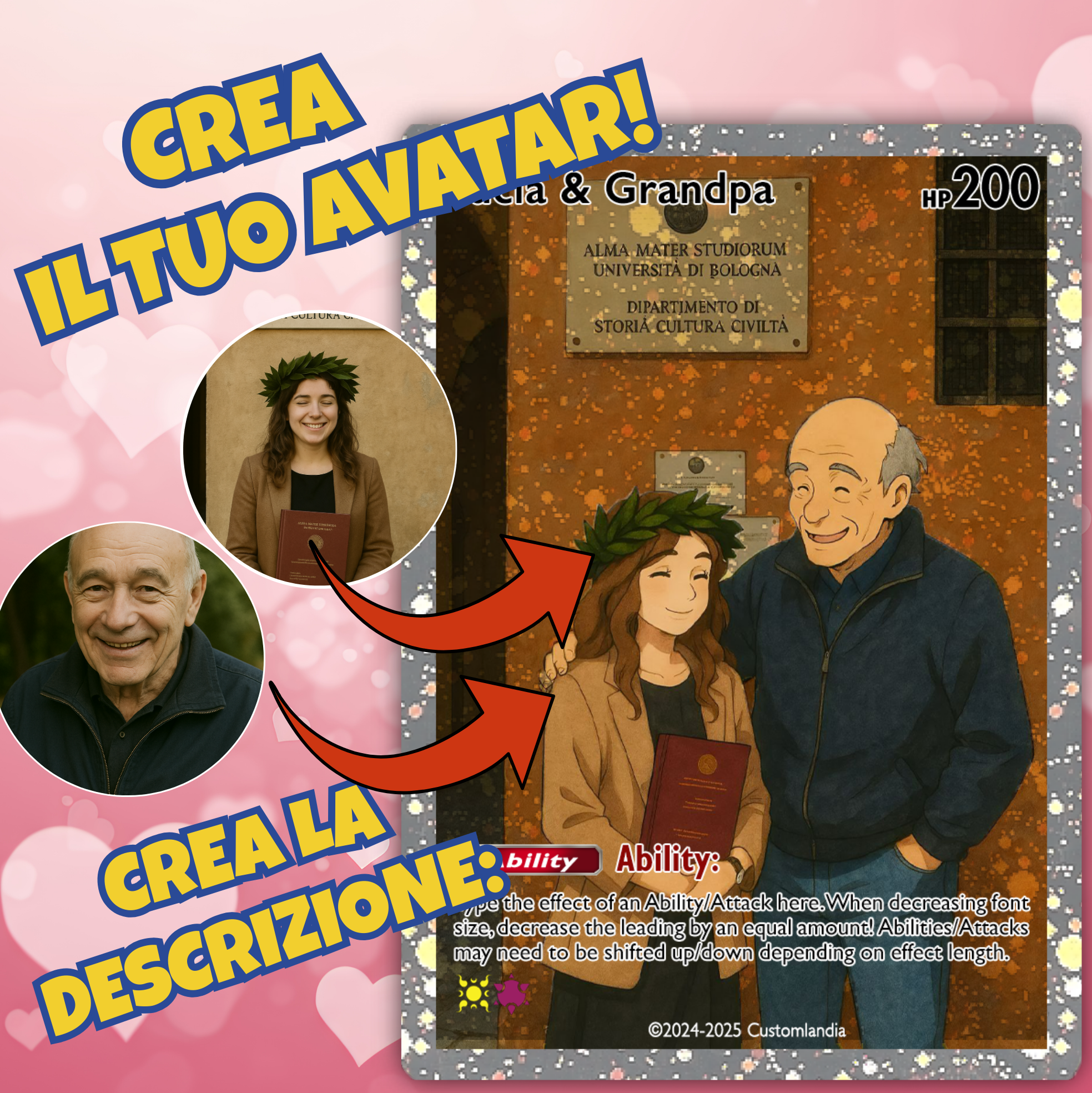 UNITI nel TEMPO - Passato e Presente in una sola Carta!