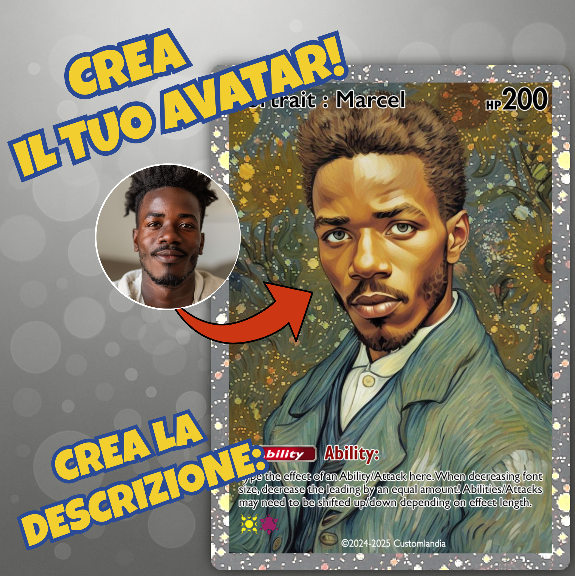 TRASFORMATI in : Van Gogh!