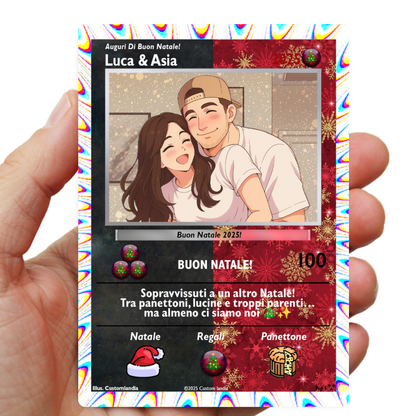 Poké-Carta : BUON NATALE IN UNA CARTA UNICA E SPECIALE! 🎄🎅🏻
